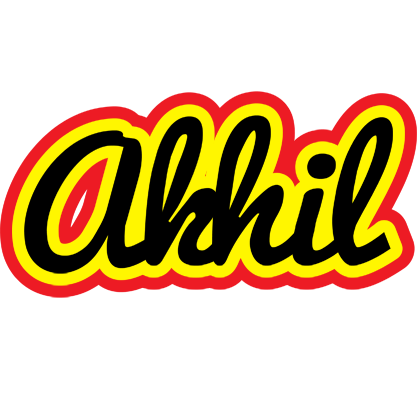 Akhil flaming logo