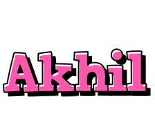 Akhil girlish logo