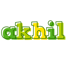 Akhil juice logo