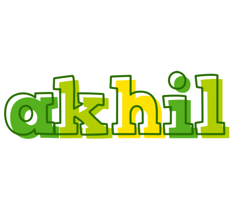 Akhil juice logo