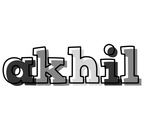 Akhil night logo