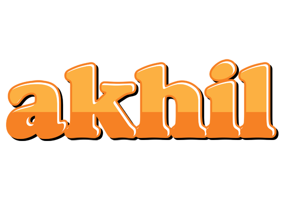 Akhil orange logo