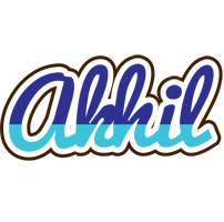 Akhil raining logo