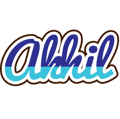 Akhil raining logo