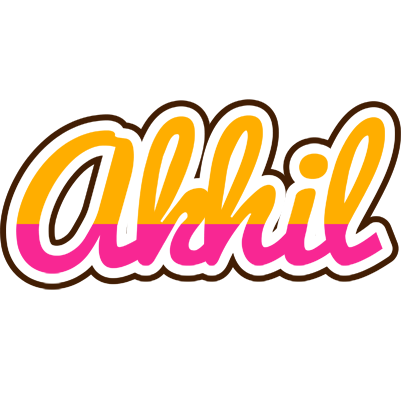 Akhil smoothie logo