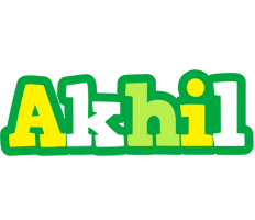 Akhil soccer logo