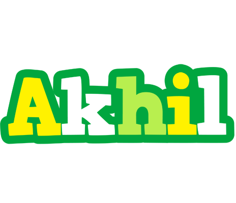 Akhil soccer logo