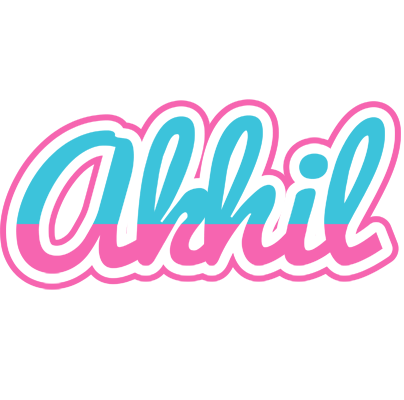 Akhil woman logo