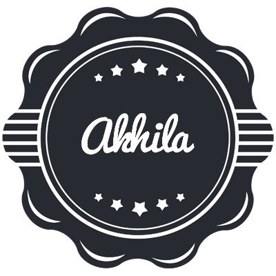 Akhila badge logo