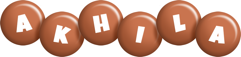 Akhila candy-brown logo