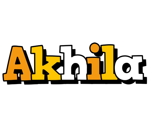 Akhila cartoon logo
