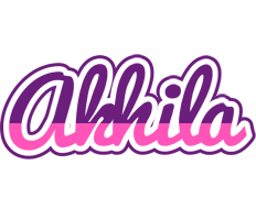 Akhila cheerful logo