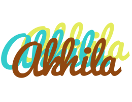 Akhila cupcake logo