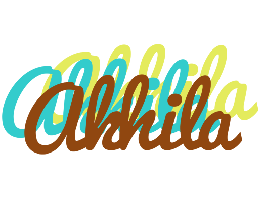 Akhila cupcake logo