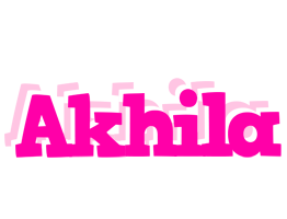 Akhila dancing logo