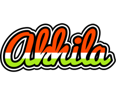 Akhila exotic logo
