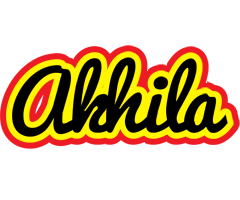 Akhila flaming logo