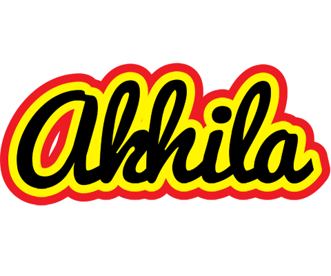 Akhila flaming logo