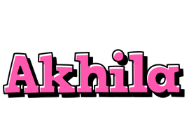 Akhila girlish logo