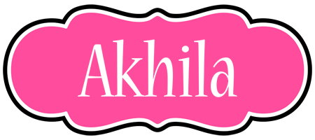 Akhila invitation logo