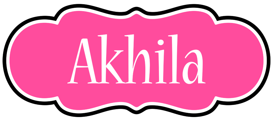 Akhila invitation logo