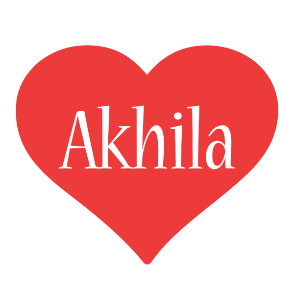 Akhila love logo