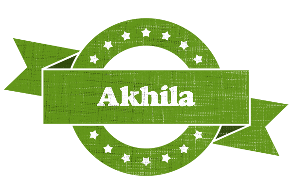 Akhila natural logo