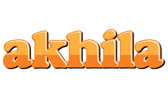 Akhila orange logo