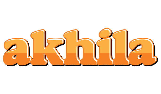 Akhila orange logo