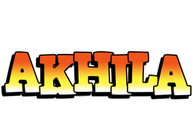 Akhila sunset logo
