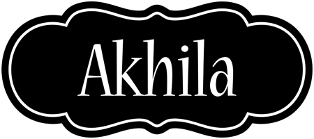 Akhila welcome logo