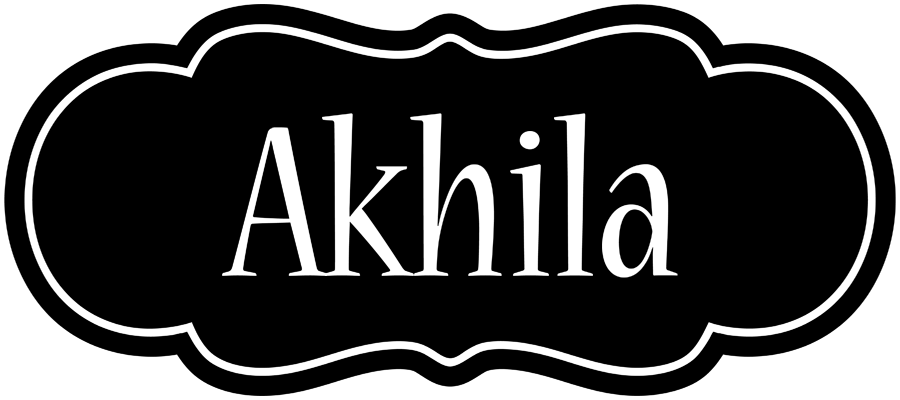 Akhila welcome logo