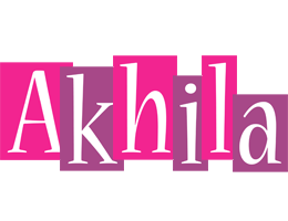 Akhila whine logo