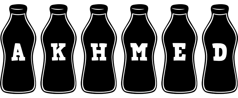 Akhmed bottle logo