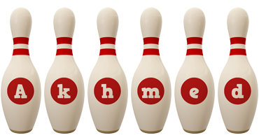 Akhmed bowling-pin logo