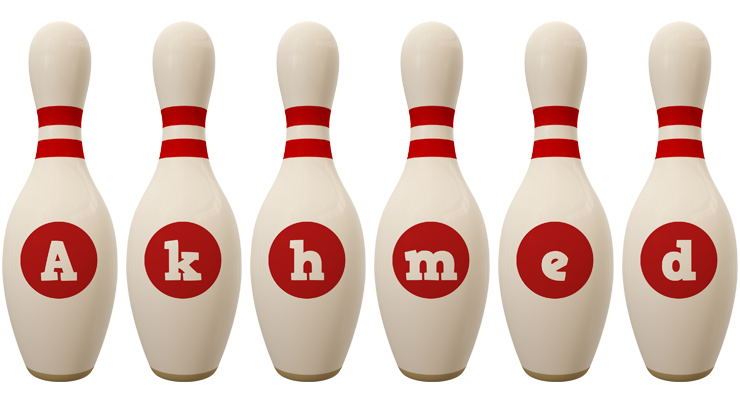 Akhmed bowling-pin logo