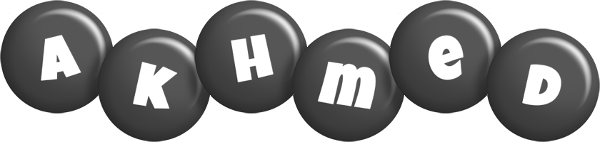 Akhmed candy-black logo