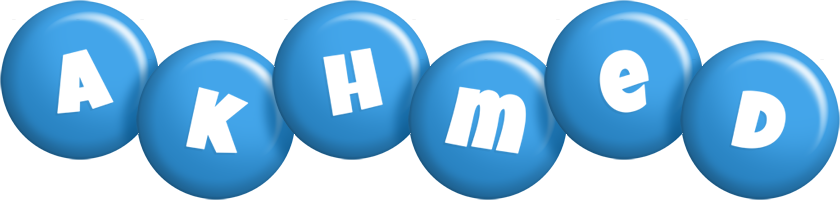 Akhmed candy-blue logo