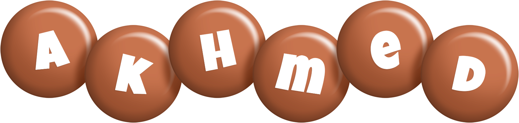 Akhmed candy-brown logo