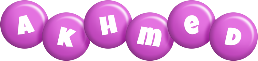 Akhmed candy-purple logo