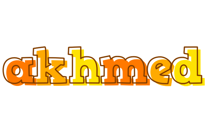Akhmed desert logo