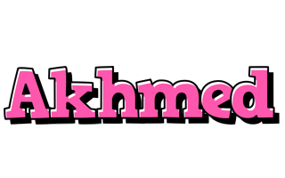 Akhmed girlish logo