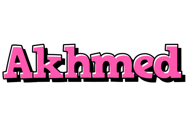 Akhmed girlish logo