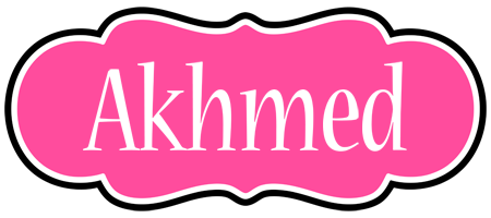 Akhmed invitation logo