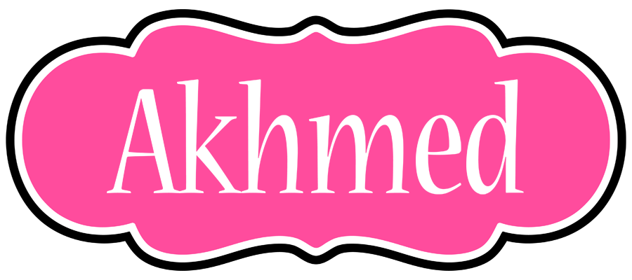 Akhmed invitation logo