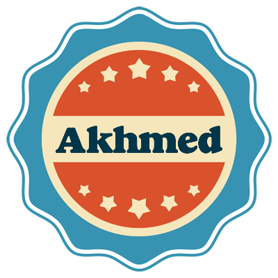 Akhmed labels logo