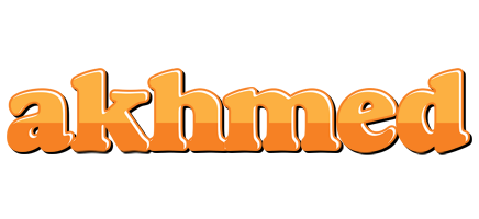 Akhmed orange logo