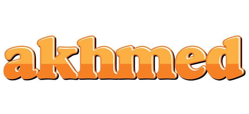 Akhmed orange logo