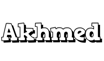 Akhmed snowing logo
