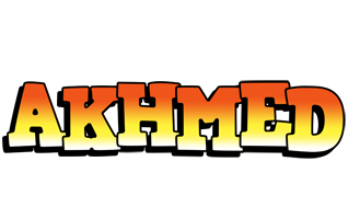 Akhmed sunset logo